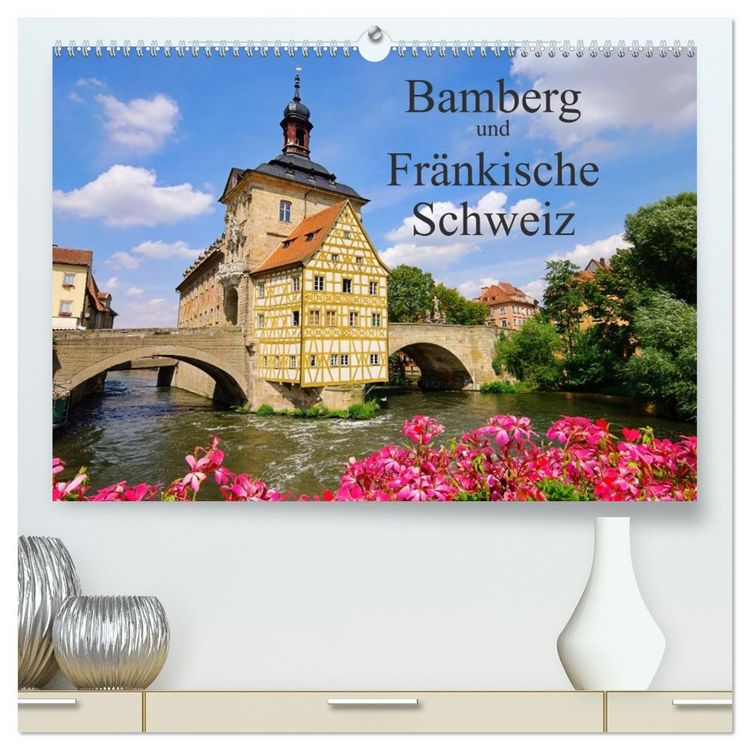 Produktbild: Bamberg und Fr&auml;nkische Schweiz (hochwertiger Premium Wandkalender 2026 DIN A2 quer), Kunstdruck in Hochglanz