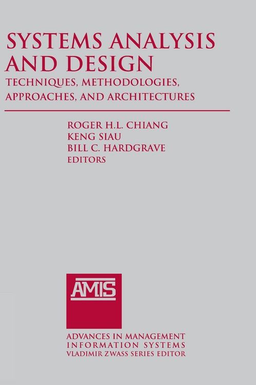 Produktbild: Systems Analysis and Design