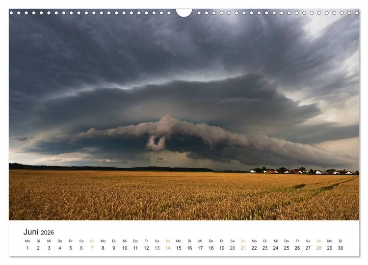 Produktbild: Faszination Gewitter (Wandkalender 2026 DIN A3 quer), CALVENDO Monatskalender
