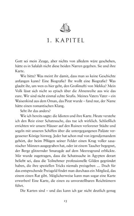 Produktbild: Die Abenteuer der Piratin Amina al-Sirafi
