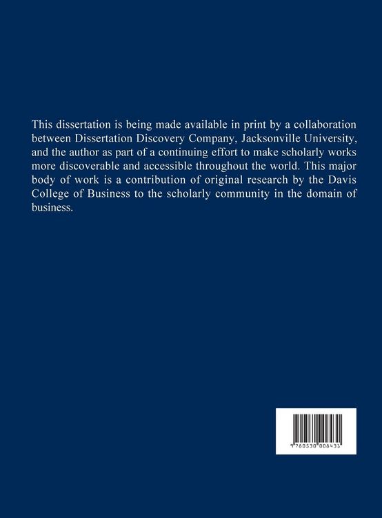 Produktbild: An Empirical Examination of the Valuation Effect of Capital Structure, Earnings Quality, and Operating Efficiency on Firms in the Hotel Industry