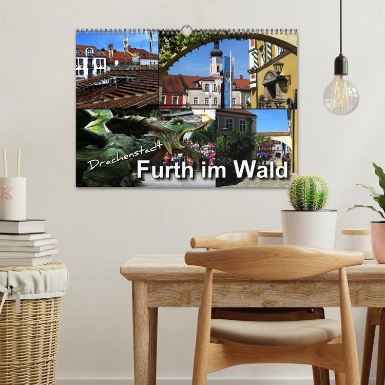 Produktbild: Drachenstadt Furth im Wald (Wandkalender 2026 DIN A3 quer), CALVENDO Monatskalender