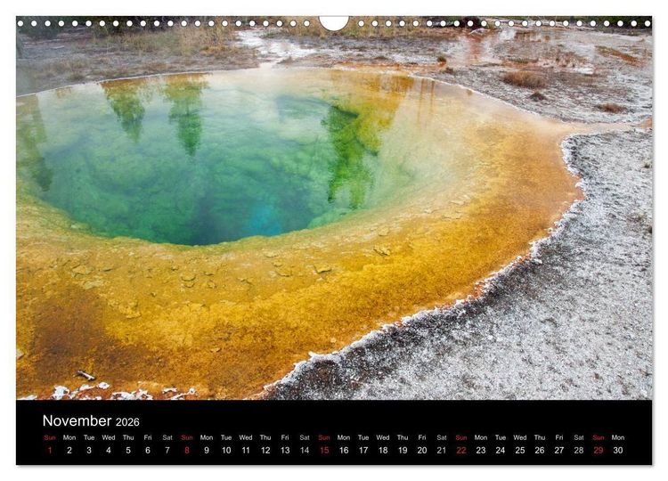 "Beautiful Yellowstone and Grand Tetons National Parks (Wall Calendar