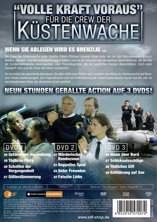 Produktbild: K&uuml;stenwache - Staffel 6 [3 DVDs]