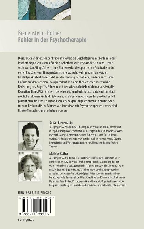 Produktbild: Fehler in der Psychotherapie