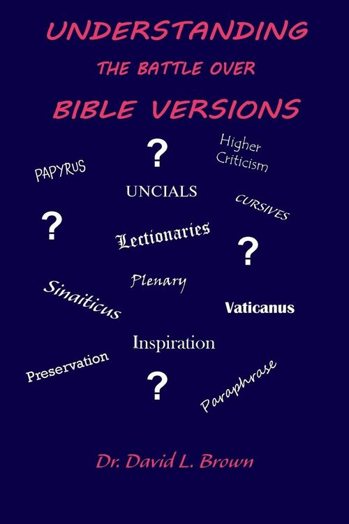 Produktbild: Understanding the Battle Over Bible Versions