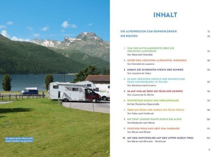 Produktbild: Alpen mit dem Wohnmobil