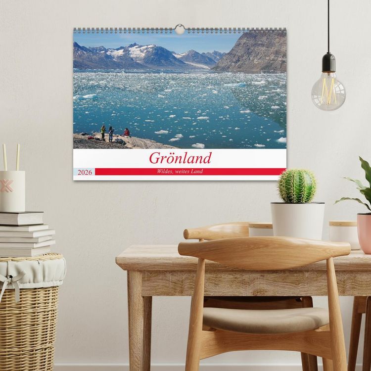 Produktbild: Gr&ouml;nland - Wildes, weites Land (Wandkalender 2026 DIN A3 quer), CALVENDO Monatskalender