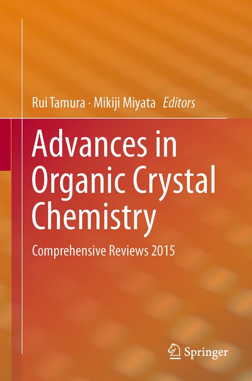 Produktbild: Advances in Organic Crystal Chemistry