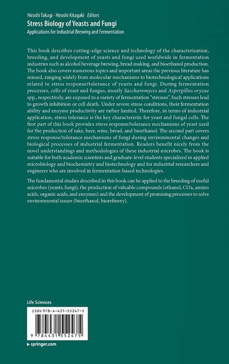 Produktbild: Stress Biology of Yeasts and Fungi