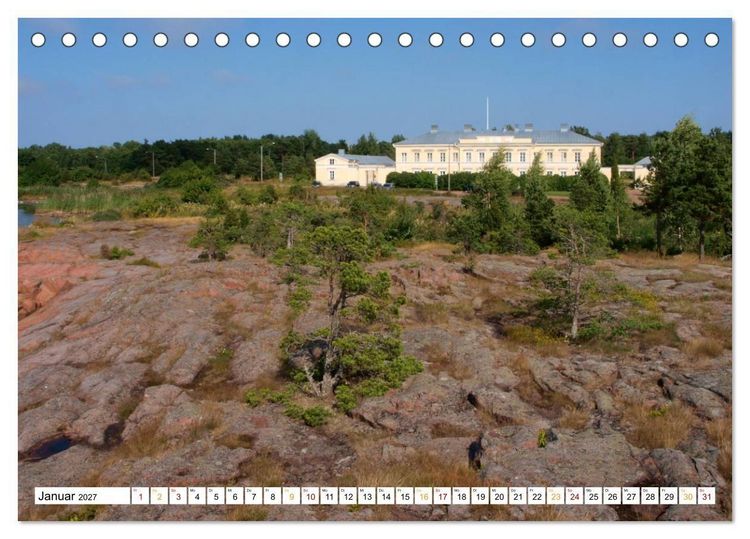 Produktbild: &Aring;landinseln. Sch&auml;rengarten zwischen Finnland und Schweden (Tischkalender 2027 DIN A5 quer), CALVENDO Monatskalender