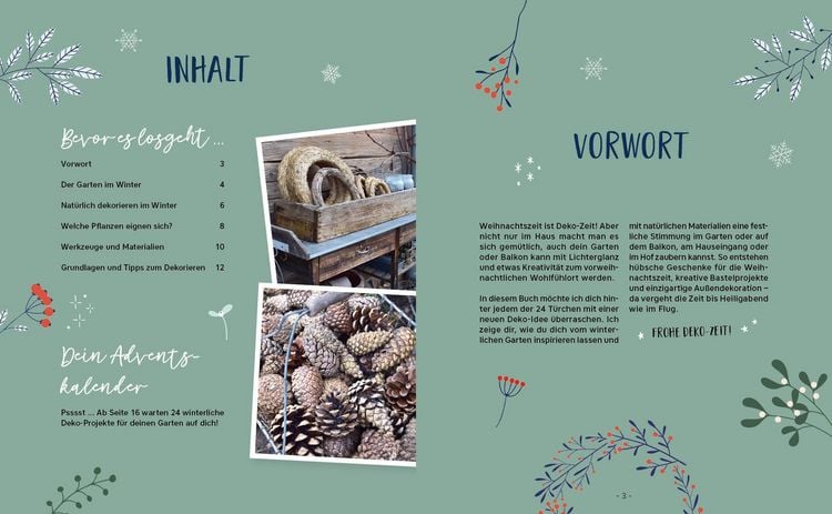 Produktbild: Mein Adventskalender-Buch: Gartendeko-Liebe