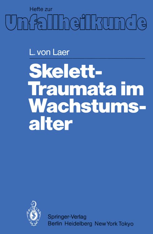Produktbild: Skelett-Traumata im Wachstumsalter