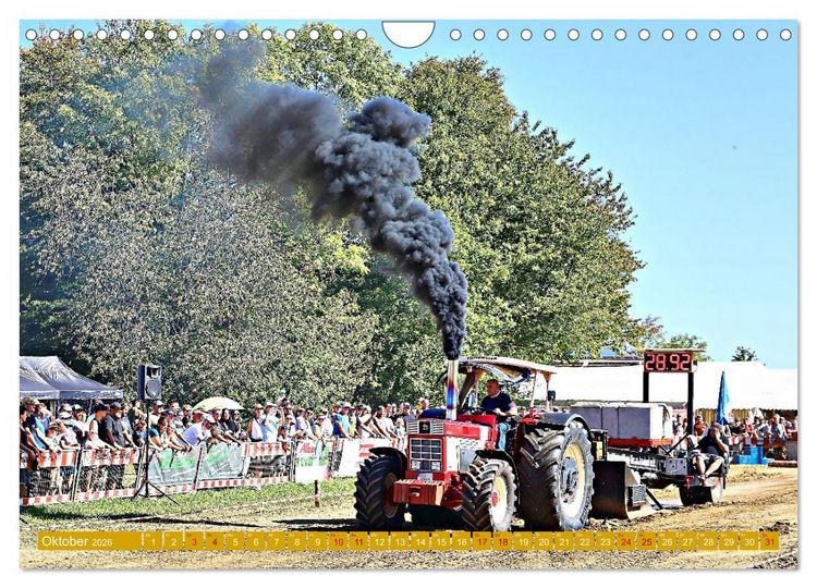 Produktbild: Traktorpulling Irndorf (Wandkalender 2026 DIN A4 quer), CALVENDO Monatskalender