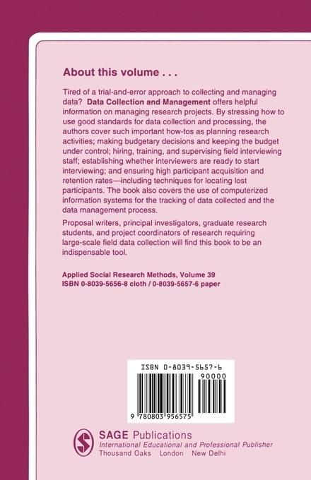 Produktbild: Data Collection and Management