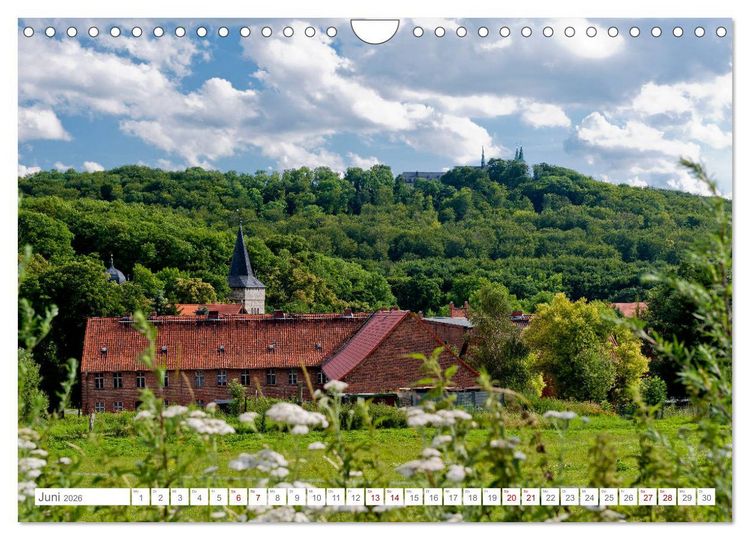 Produktbild: Romanik in Sachsen-Anhalt (Wandkalender 2026 DIN A4 quer), CALVENDO Monatskalender