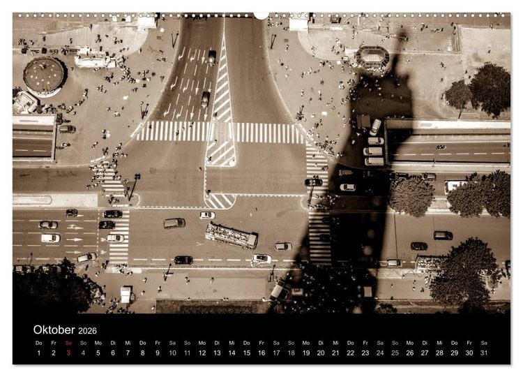Produktbild: Paris (hochwertiger Premium Wandkalender 2026 DIN A2 quer), Kunstdruck in Hochglanz