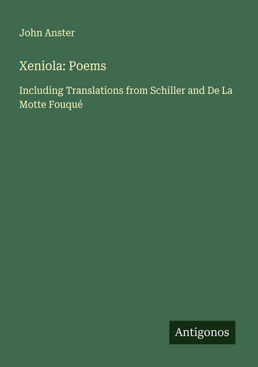 Produktbild: Xeniola: Poems