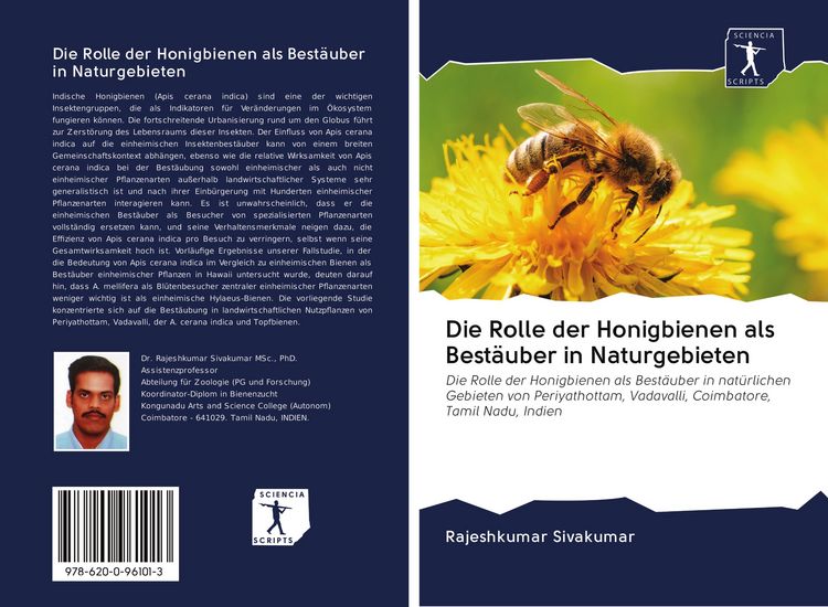 Produktbild: Die Rolle der Honigbienen als Best&auml;uber in Naturgebieten