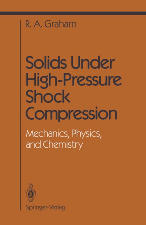 Produktbild: Solids Under High-Pressure Shock Compression