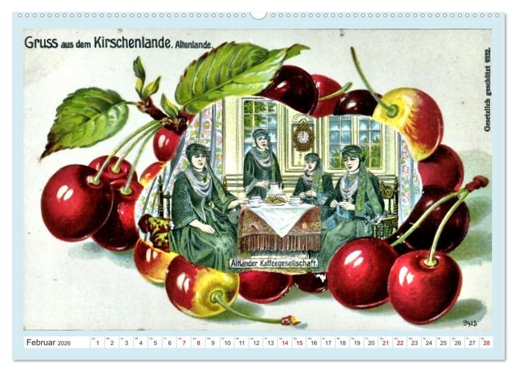 Produktbild: Gruss aus dem Altenlande (hochwertiger Premium Wandkalender 2026 DIN A2 quer), Kunstdruck in Hochglanz
