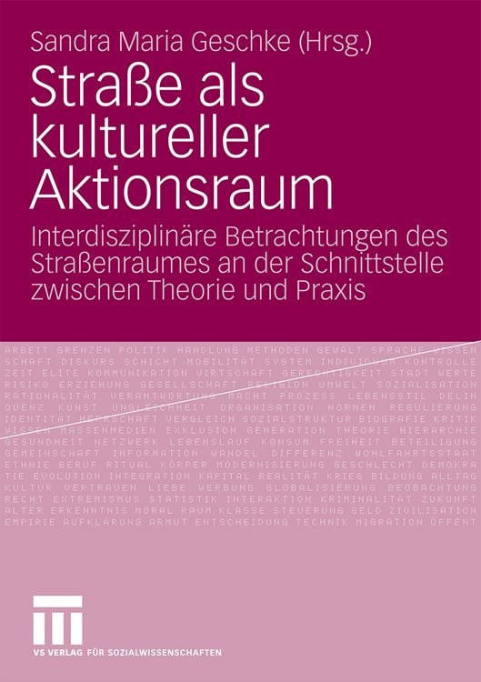 Produktbild: Stra&szlig;e als kultureller Aktionsraum