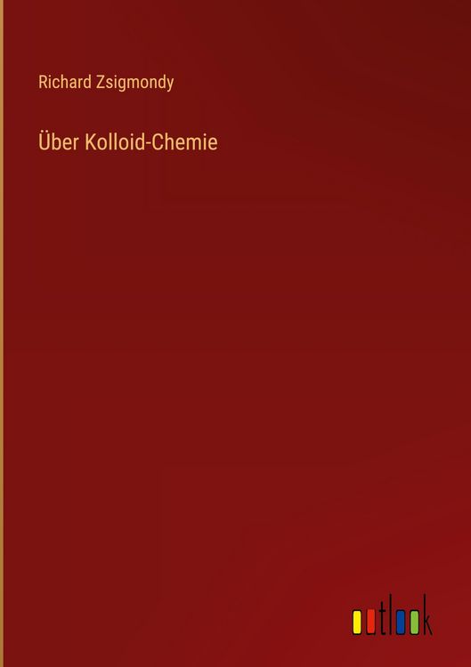 Produktbild: &Uuml;ber Kolloid-Chemie