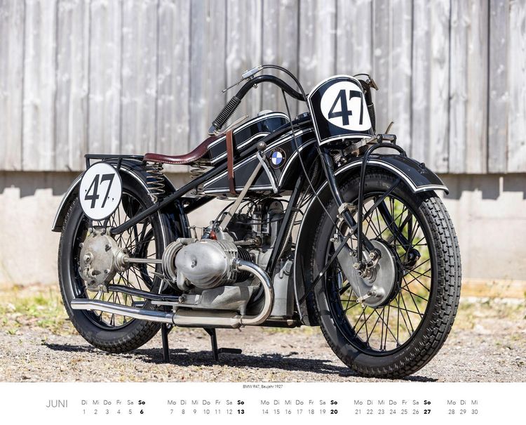 Produktbild: BMW Motorr&auml;der Kalender 2027