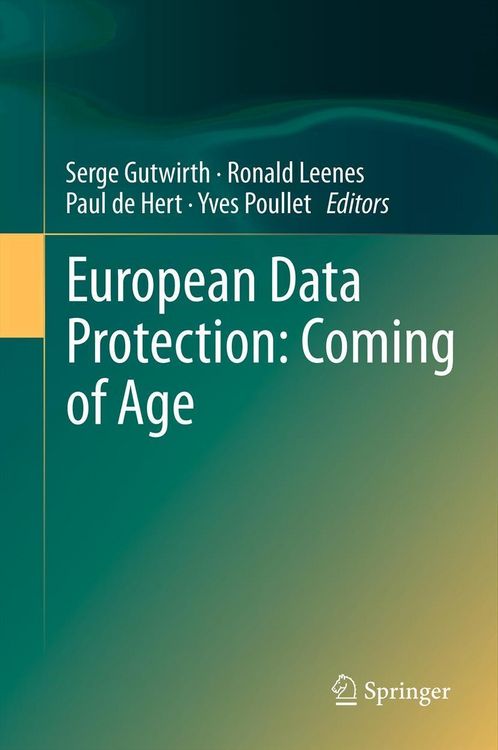 Produktbild: European Data Protection: Coming of Age