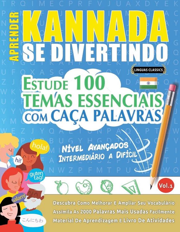 Produktbild: APRENDER KANNADA SE DIVERTINDO! - N&Iacute;VEL AVAN&Ccedil;ADOS