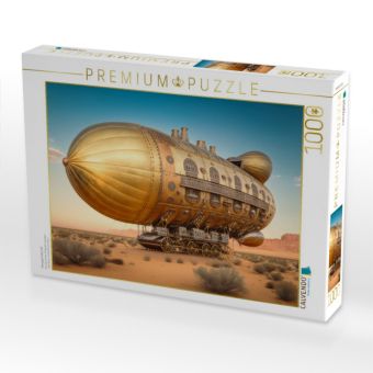 Produktbild: CALVENDO Puzzle Passagierluftschiff | 1000 Teile Lege-Gr&ouml;&szlig;e 64x48cm Foto-Puzzle f&uuml;r gl&uuml;ckliche Stunden