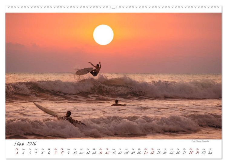 Produktbild: Natur pur, Costa Rica (hochwertiger Premium Wandkalender 2026 DIN A2 quer), Kunstdruck in Hochglanz