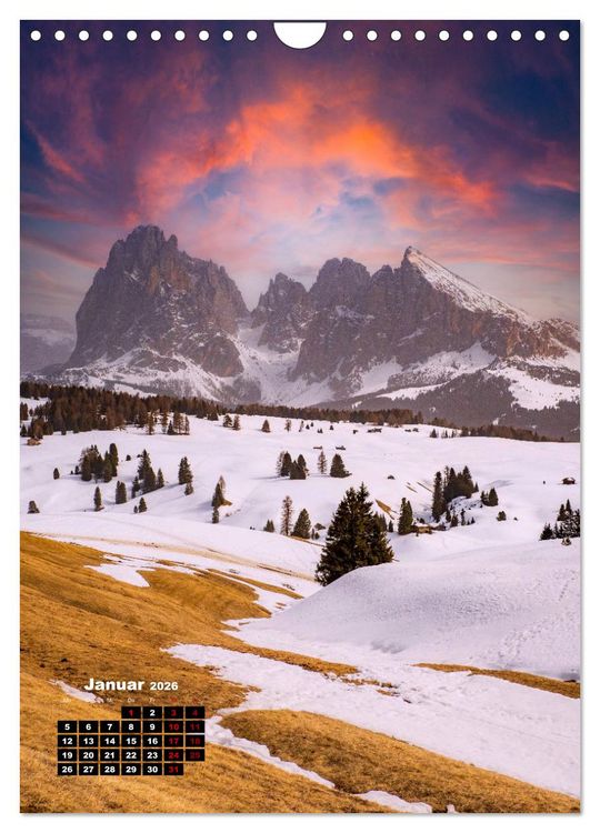 Produktbild: S&uuml;dtirol, das Wanderparadies (Wandkalender 2026 DIN A4 hoch), CALVENDO Monatskalender