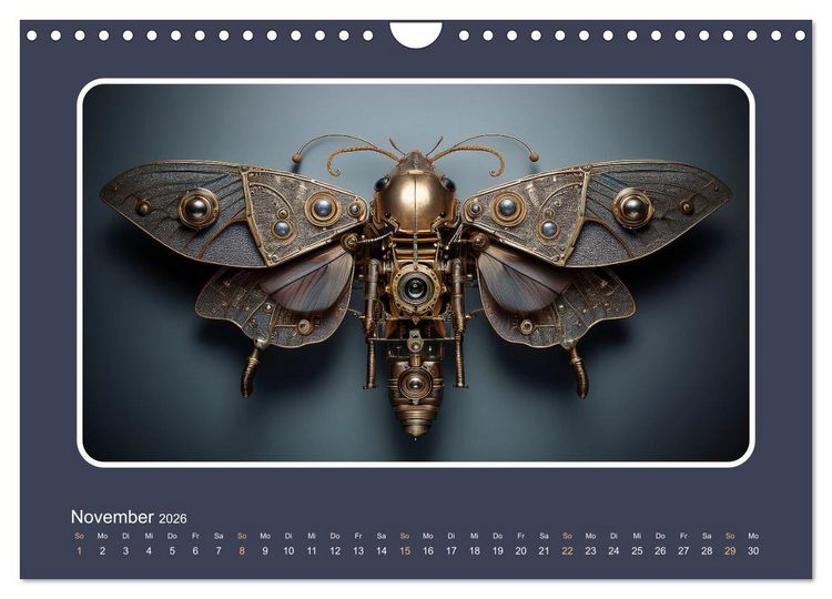 Produktbild: Roboterinsekten (Wandkalender 2026 DIN A4 quer), CALVENDO Monatskalender