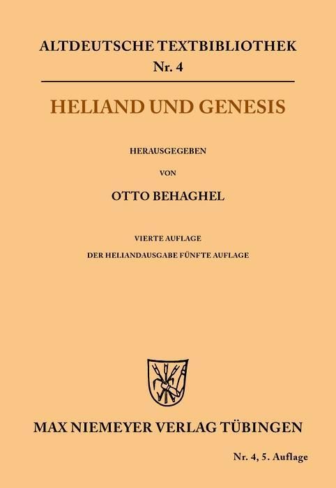 Produktbild: Heliand und Genesis