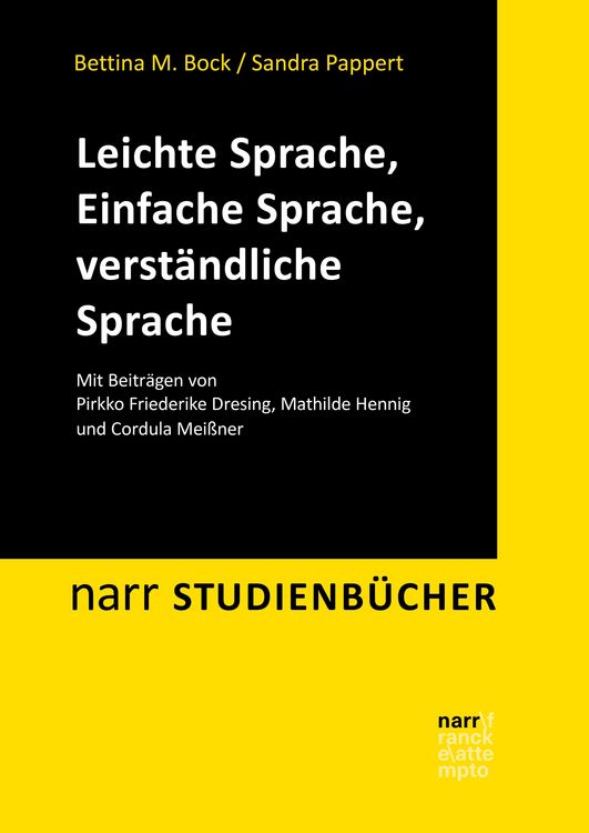Produktbild: Leichte Sprache, Einfache Sprache, verst&auml;ndliche Sprache