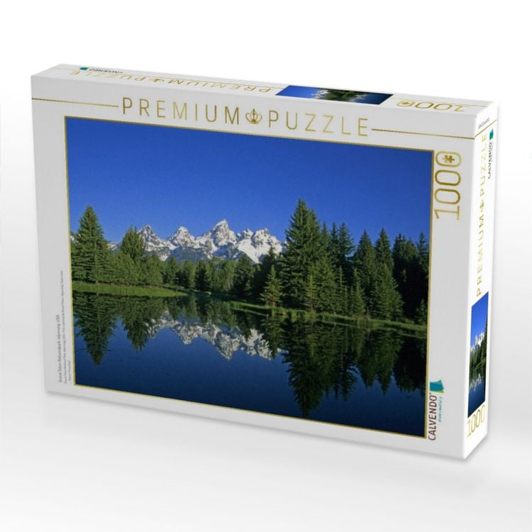 Produktbild: CALVENDO Puzzle Grand Teton Nationalpark, Wyoming, USA | 1000 Teile Lege-Gr&ouml;&szlig;e 64x48cm Foto-Puzzle f&uuml;r gl&uuml;ckliche Stunden