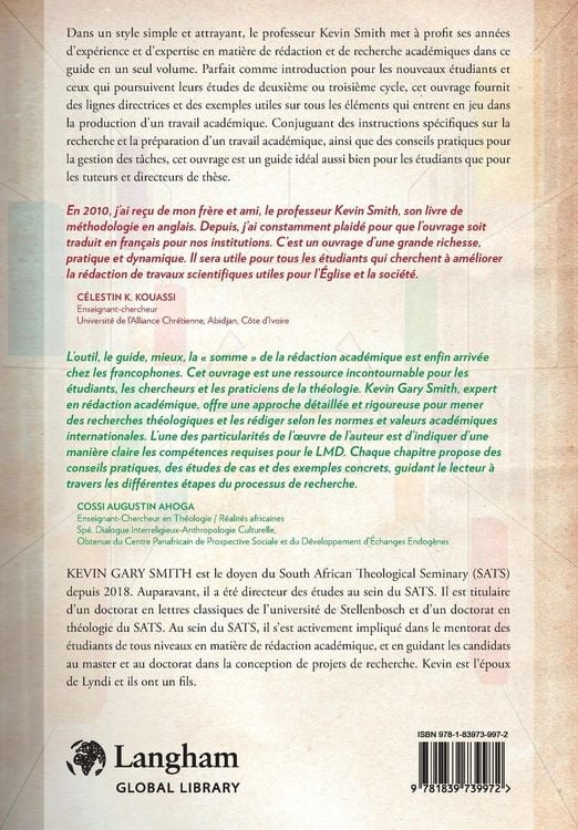 Produktbild: La r&eacute;daction et la recherche