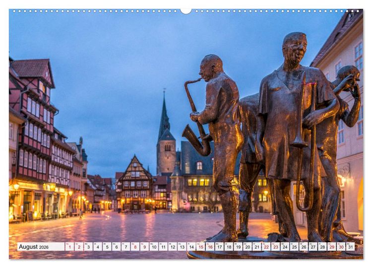 Produktbild: Deutschlands sch&ouml;nste Altst&auml;dte (Wandkalender 2026 DIN A2 quer), CALVENDO Monatskalender