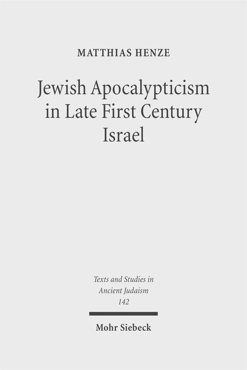 Produktbild: Jewish Apocalypticism in Late First Century Israel