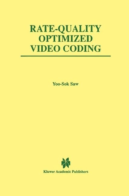 Produktbild: Rate-Quality Optimized Video Coding