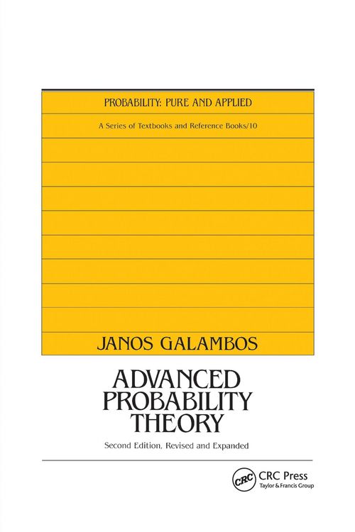 Produktbild: Advanced Probability Theory, Second Edition,