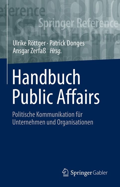 Produktbild: Handbuch Public Affairs