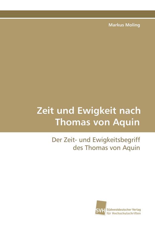 Produktbild: Zeit und Ewigkeit nach Thomas von Aquin
