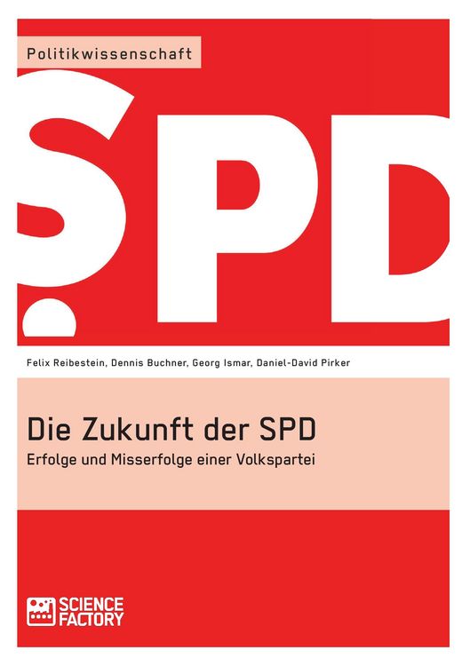 Produktbild: Die Zukunft der SPD