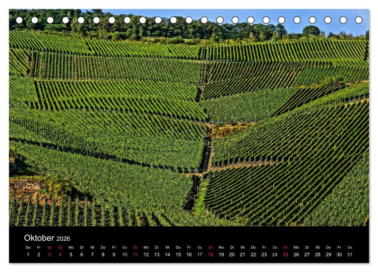 Produktbild: Sch&ouml;ne Mosel (Tischkalender 2026 DIN A5 quer), CALVENDO Monatskalender