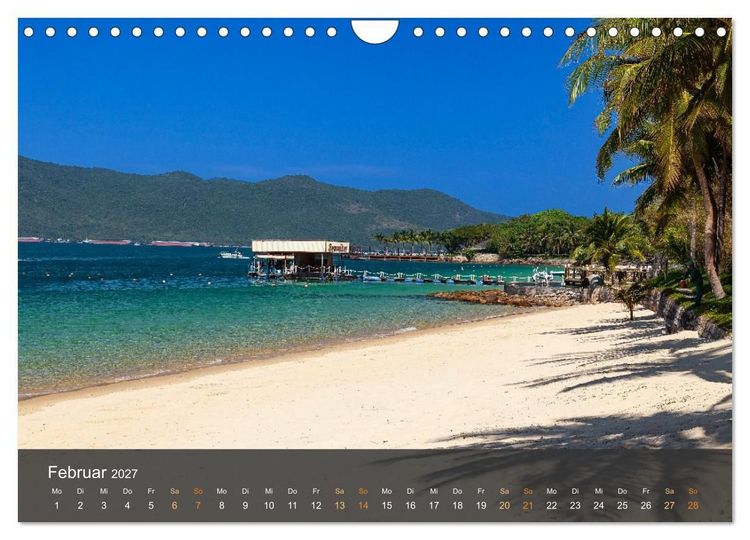 Produktbild: Traumstr&auml;nde in Vietnam (Wandkalender 2027 DIN A4 quer), CALVENDO Monatskalender