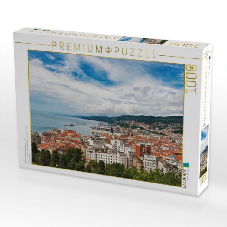 Produktbild: Triest, Blick &uuml;ber die Stadt zum Hafen (Puzzle)