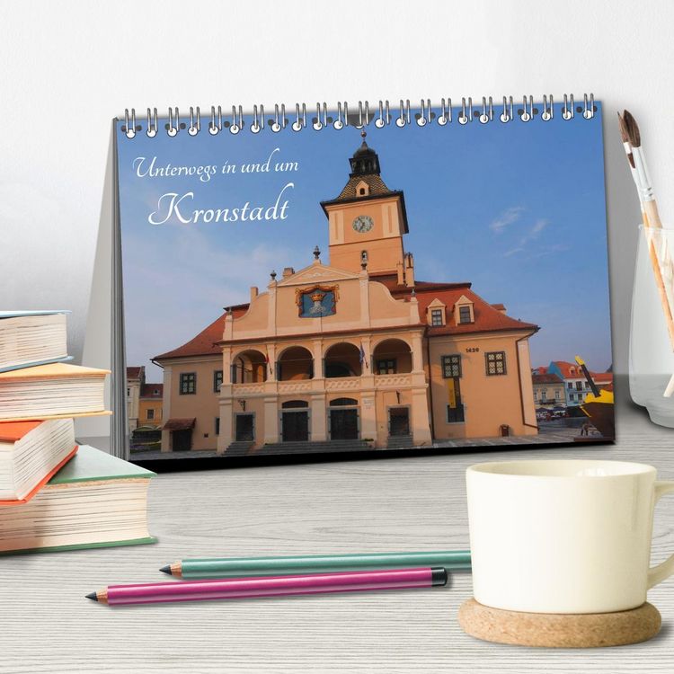 Produktbild: Unterwegs in und um Kronstadt (Tischkalender 2026 DIN A5 quer), CALVENDO Monatskalender