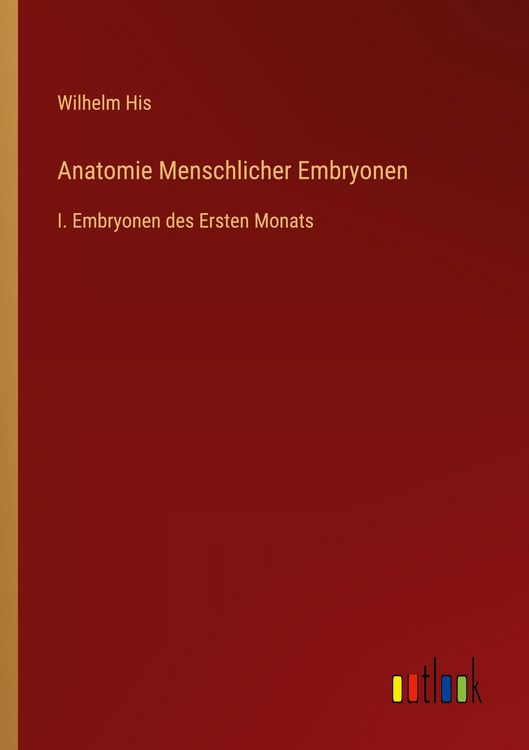 Produktbild: Anatomie Menschlicher Embryonen